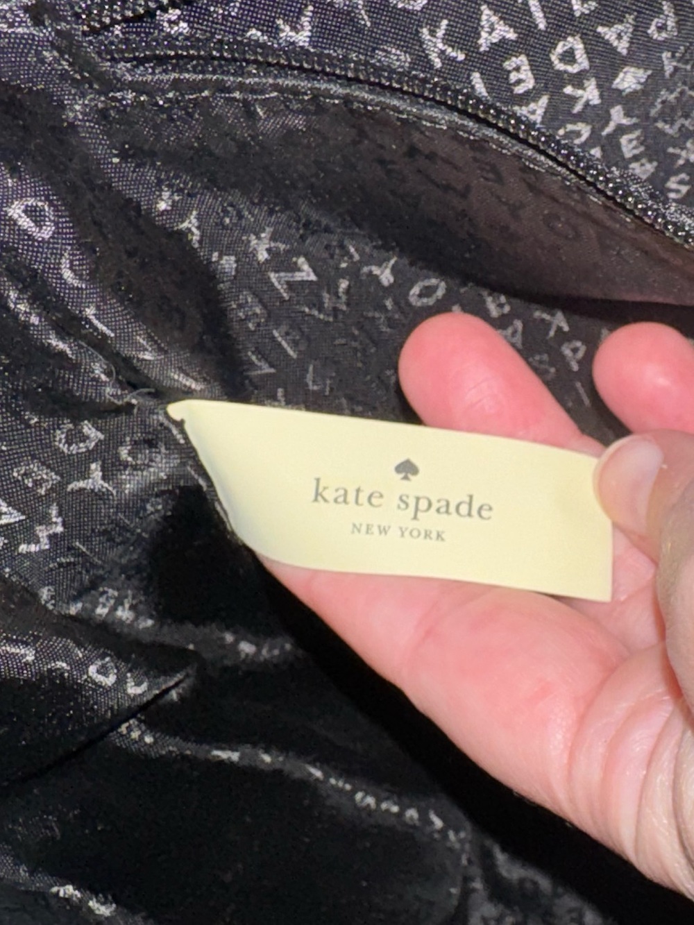 Kate Spade New York Wilson Road Embellished Alyse Bag Purse Plum Black - EUC - Picture 8 of 16